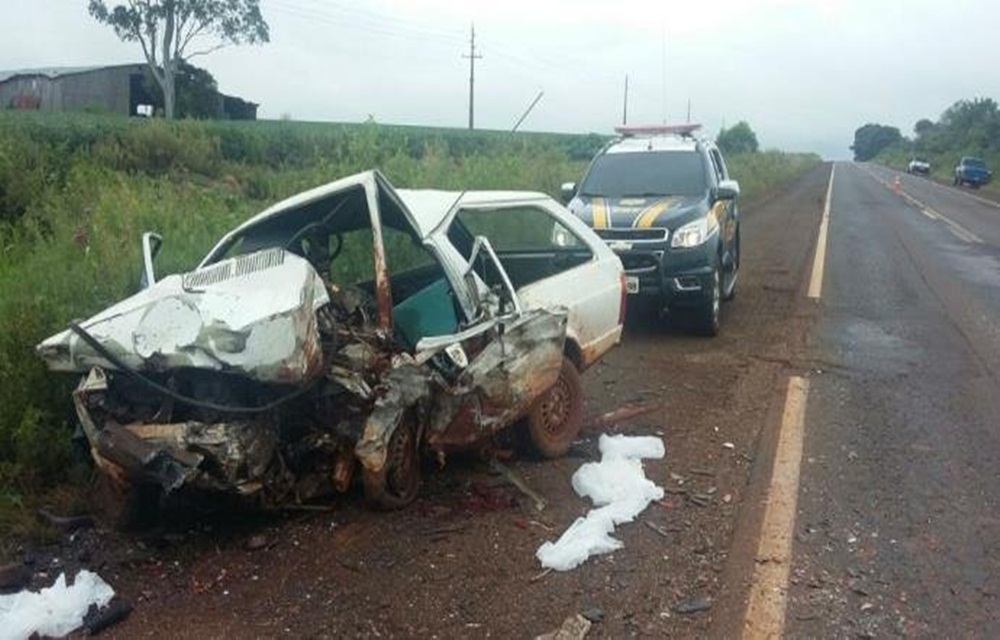 Ir para  <p>Um acidente entre dois ve&iacute;culos matou um beb&ecirc; de oito meses e mais cinco pessoas no quil&ocirc;metro 578 da BR 285, em S&atilde;o Luiz Gonzaga, na manh&atilde; deste domingo. Um Fiat Siena, com placas de...